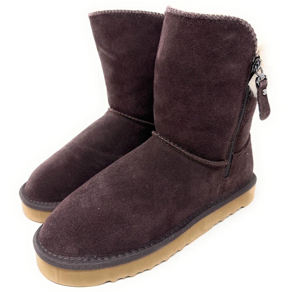 STYLE & CO. Maevee Womens Faux Fur Lined Ankle Winter & Snow Boots